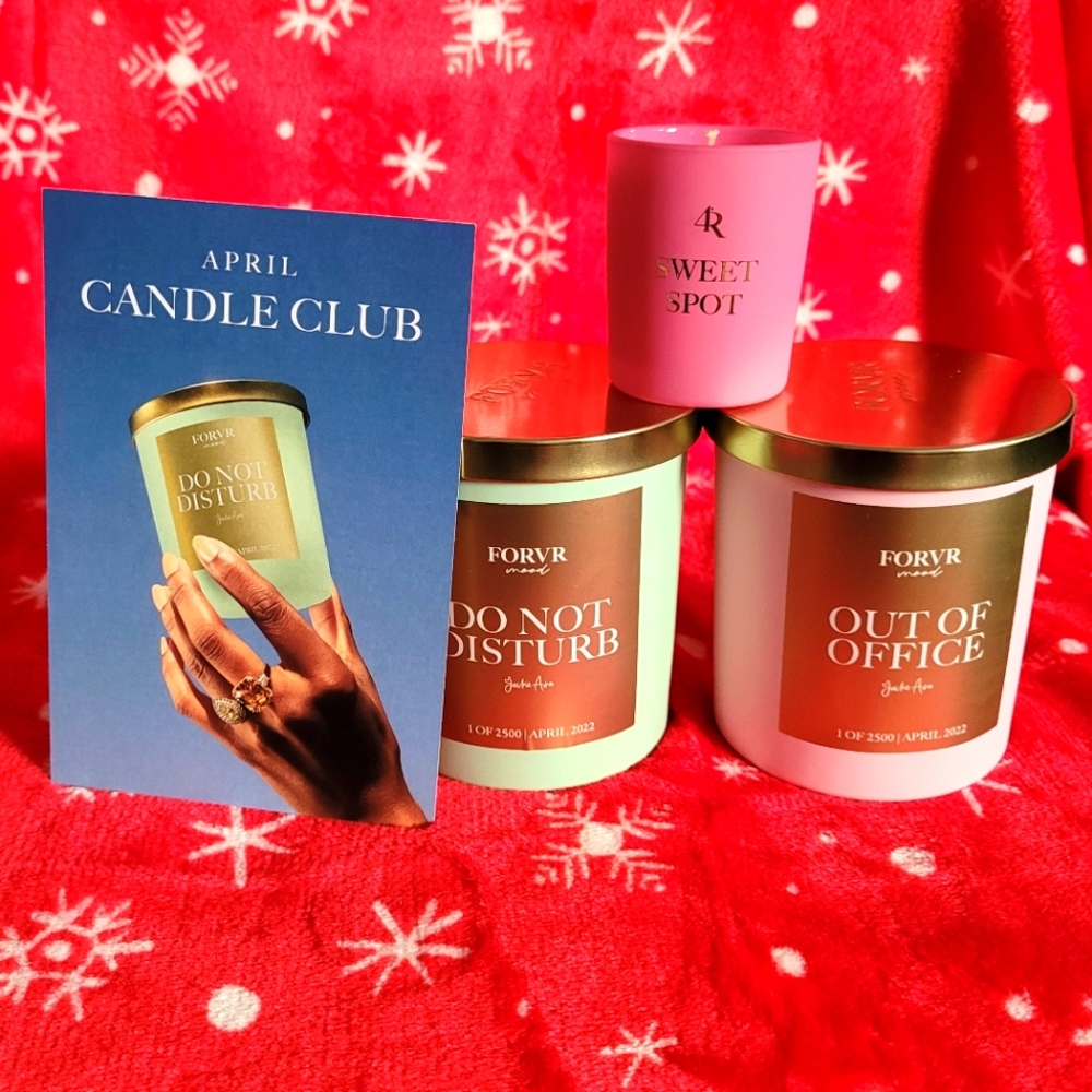Forvr Mood April Candle Club Candles